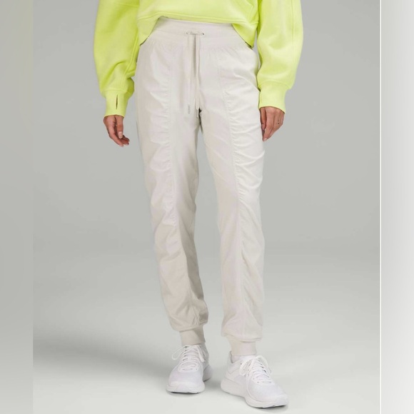 lululemon athletica Pants - Lululemon Dance Studio Mid-Rise Jogger *Full Length - Bone - Size 10